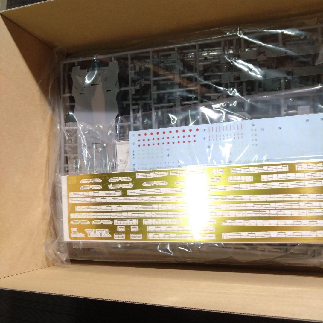 ハセガワ　1/350 戦艦陸奥　完全版(ディテールアップパーツ3点 ＋木製甲板)