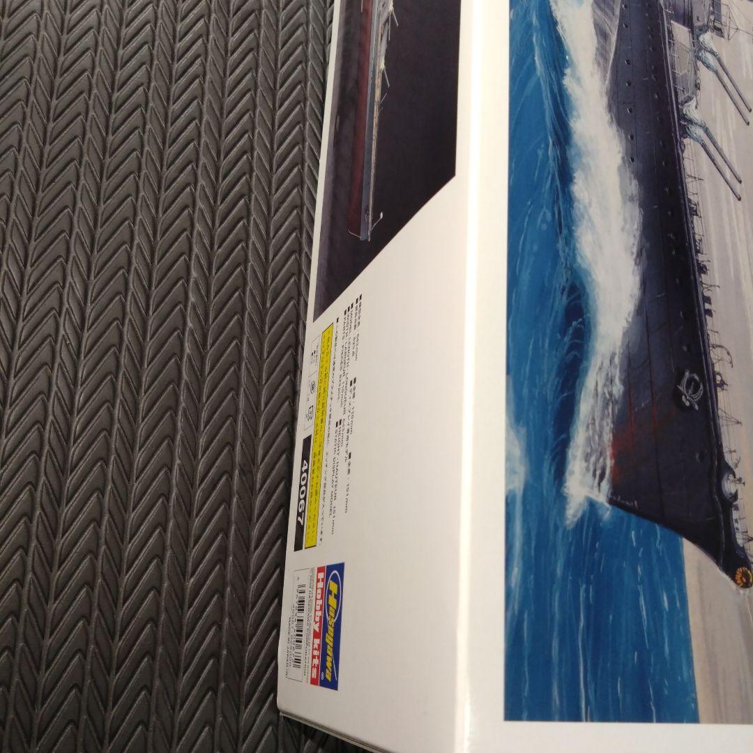 ハセガワ　1/350 戦艦陸奥　完全版(ディテールアップパーツ3点 ＋木製甲板)