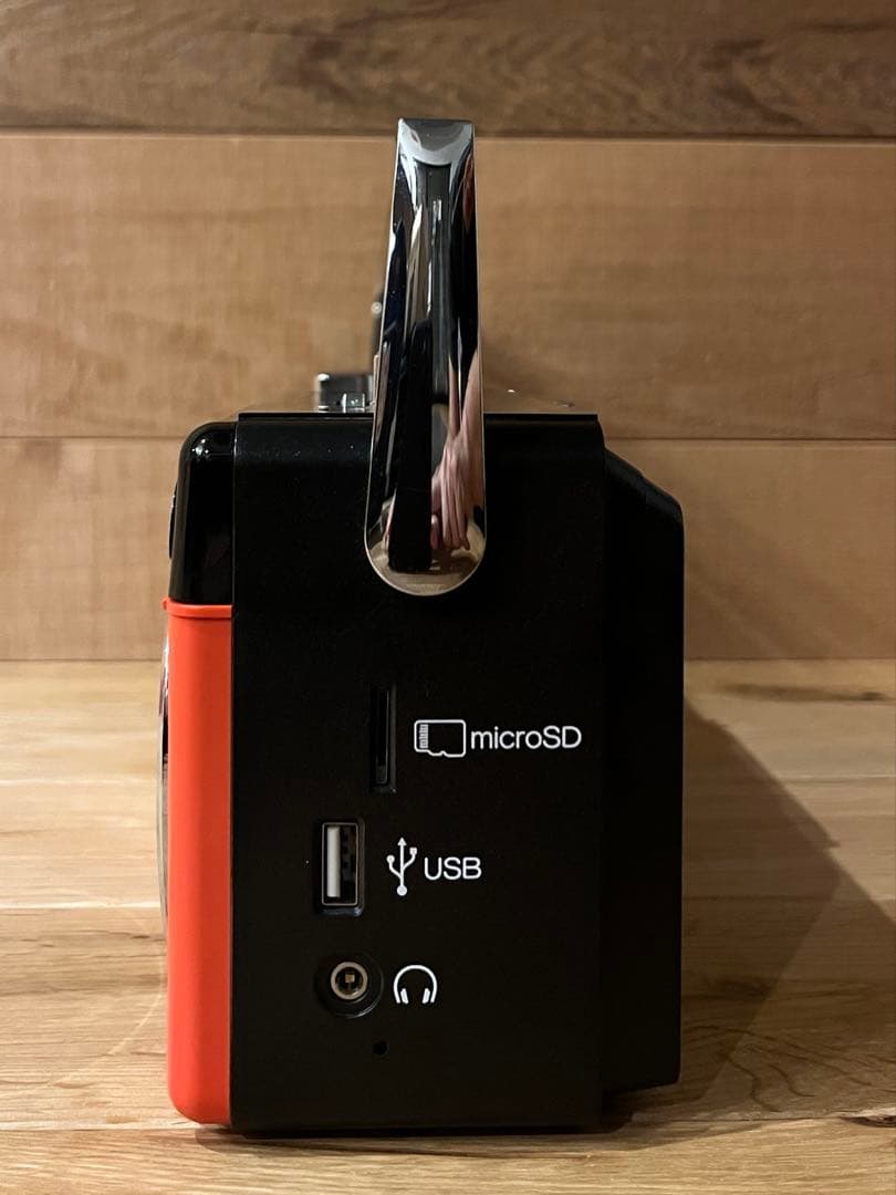 【極美品】aiwa ポータブルラジカセ audio -G RCP2オレンジ