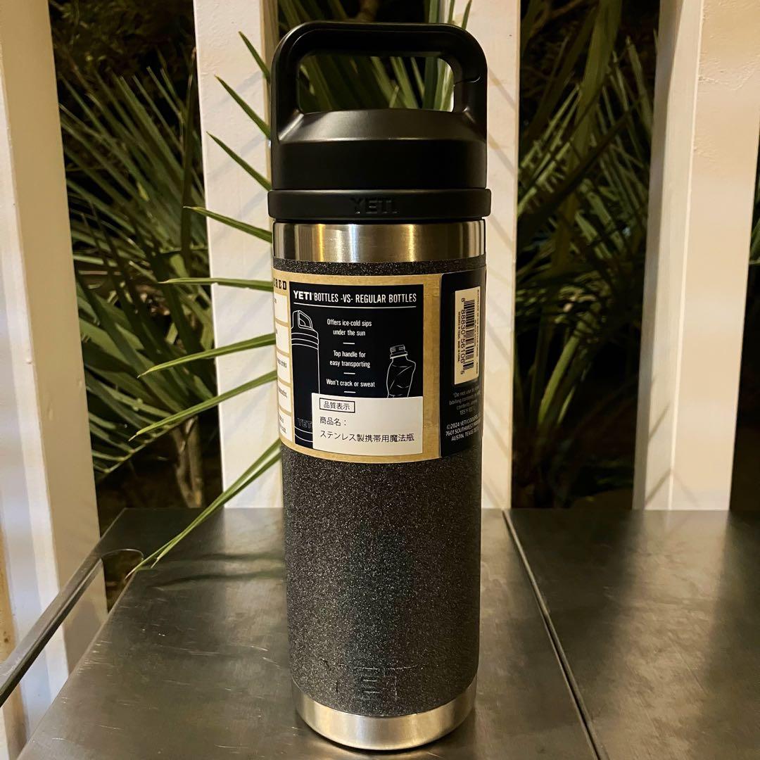 ⭐️YETI⭐️RAMBLER 18oz ボトル ブラックストーン 【A&F正規品】