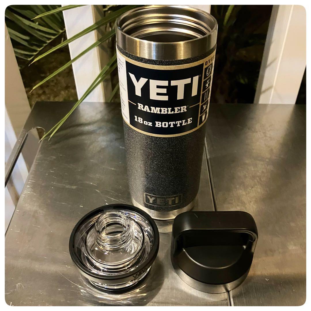 ⭐️YETI⭐️RAMBLER 18oz ボトル ブラックストーン 【A&F正規品】