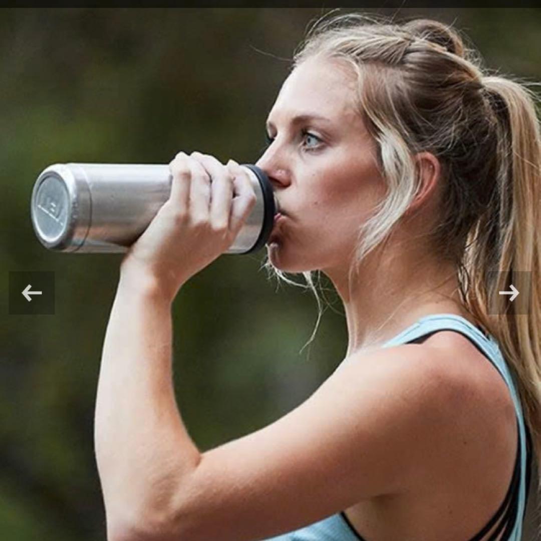 ⭐️YETI⭐️RAMBLER 18oz ボトル ブラックストーン 【A&F正規品】