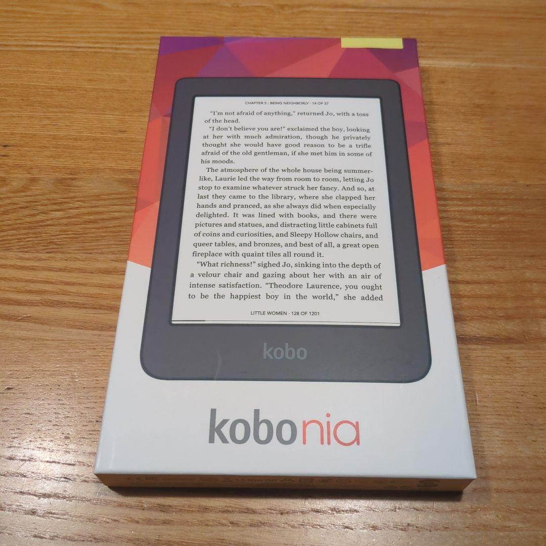 Rakuten kobo nia 電子書籍リーダー