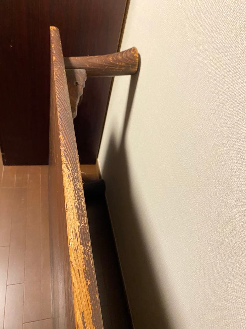 希少◾️美しい年輪　屋久杉 浮造り 無垢  一枚板 座卓  昭和初期〜中期