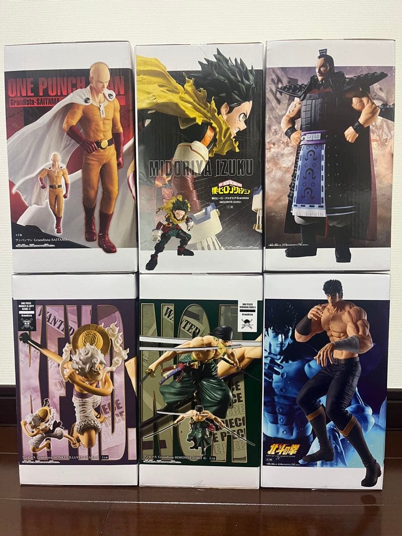 Grandista フィギュア　6体セット