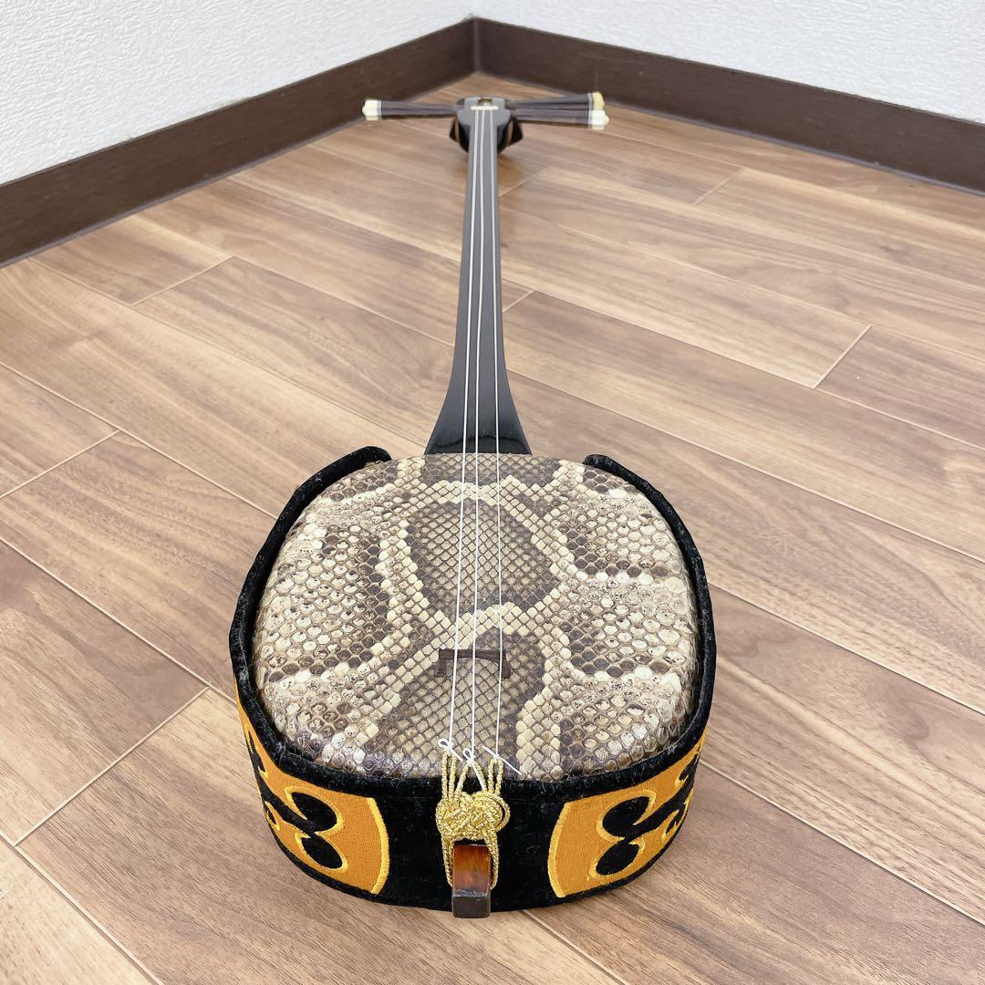 沖縄三線 三線 蛇皮 民謡 和楽器 沖縄
