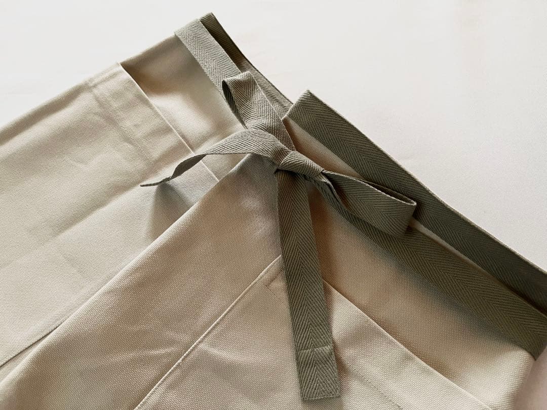 新品 マーガレットハウエル キッチンコレクション ギャルソンエプロン 2.1万