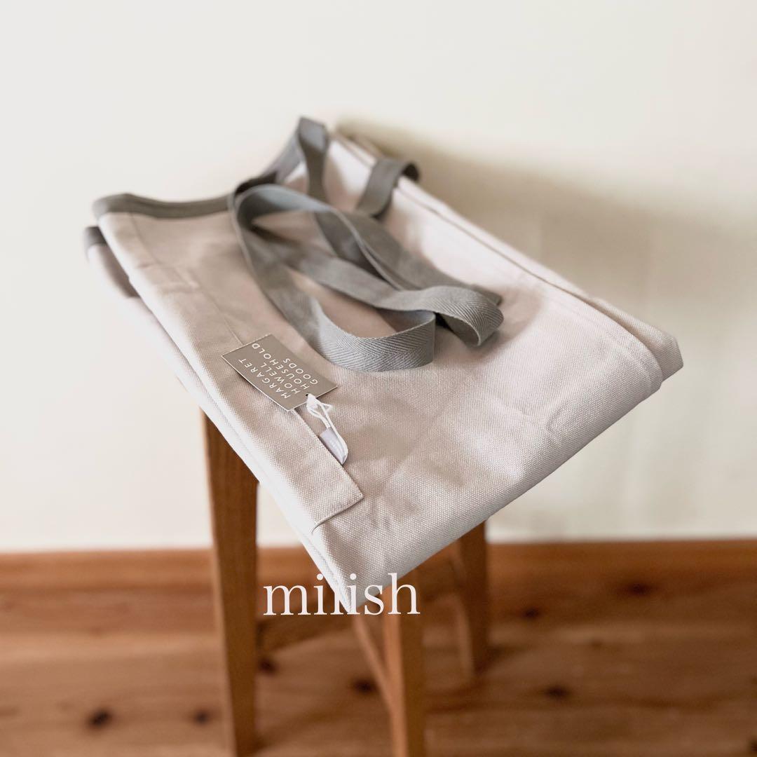 新品 マーガレットハウエル キッチンコレクション ギャルソンエプロン 2.1万