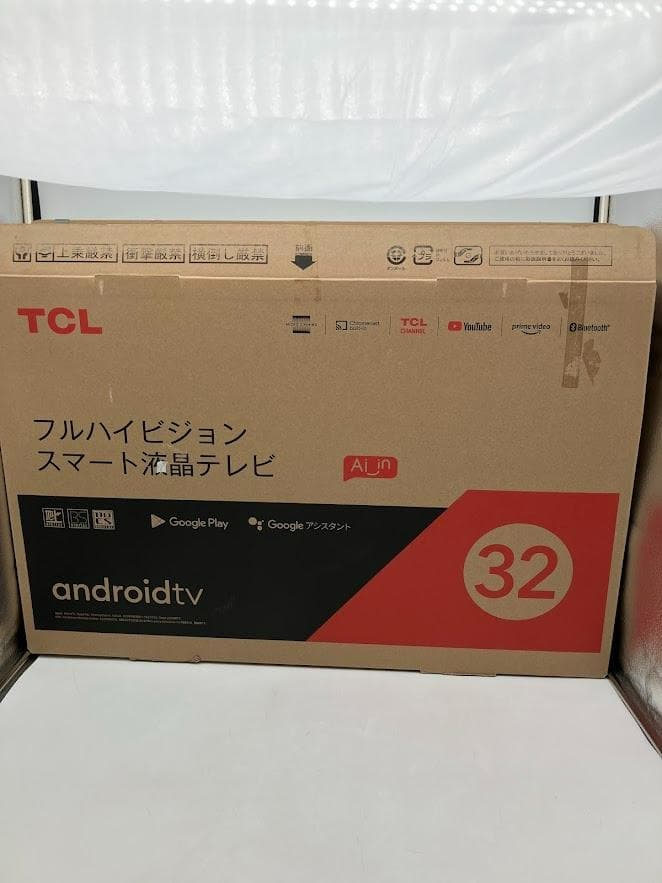 TCL 32型 android TV フルハイビジョン　スマート液晶テレビ