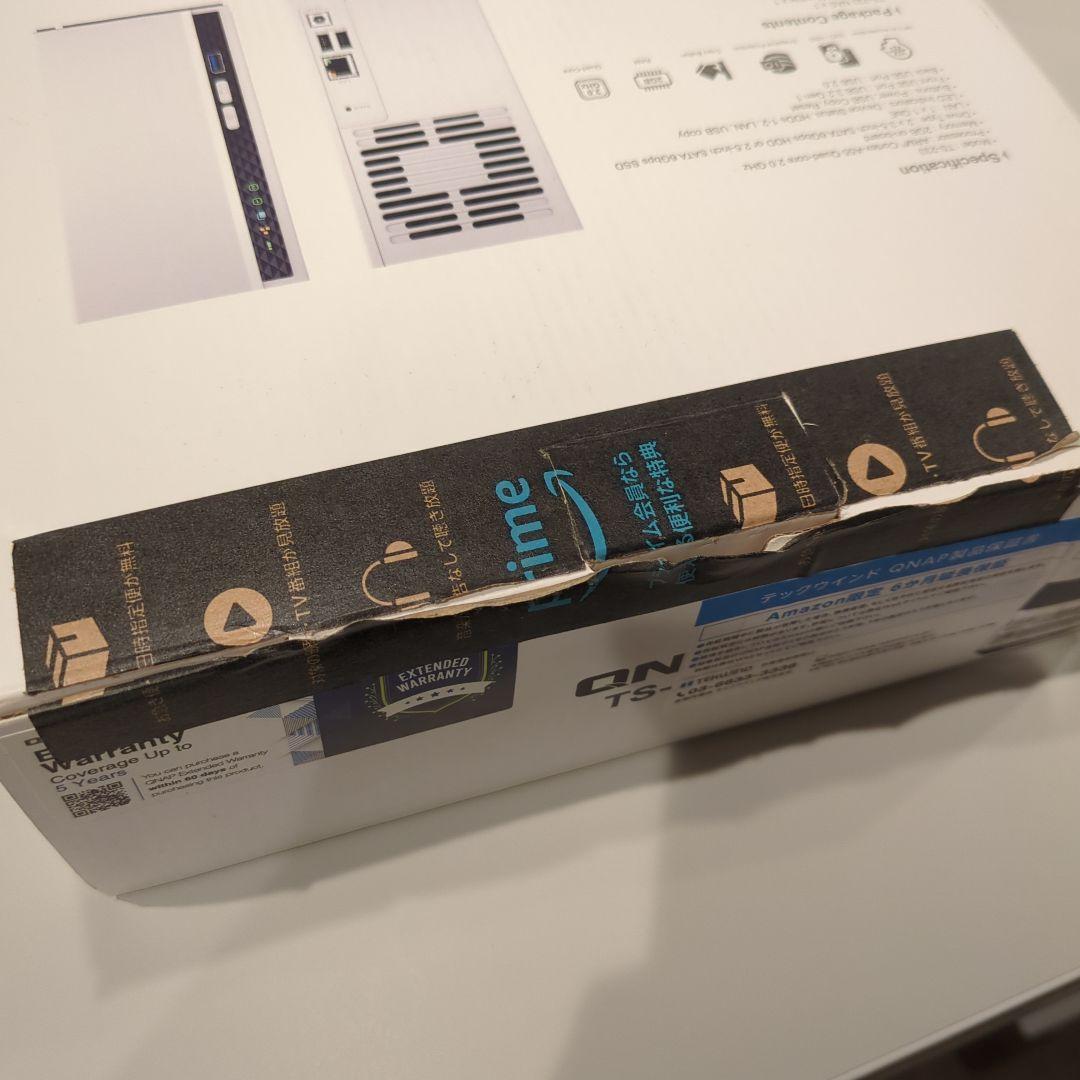 QNAP TS-233 2ベイ NAS 本体のみ 初期化済 HDD無 動作確認済