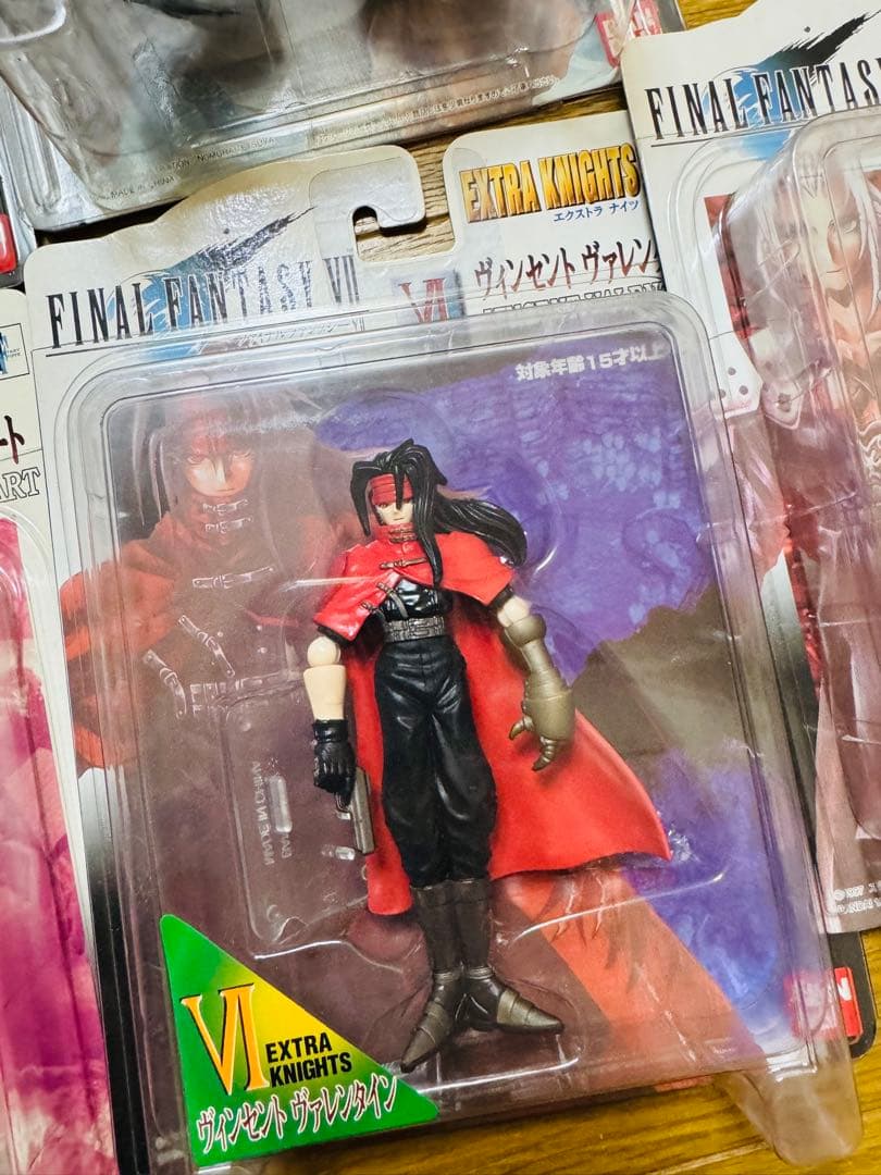 1997 ファイナルファンタジー7 エクストラナイツ フィギュア 8体セット販売