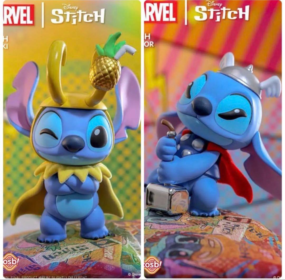 スティッチ マーベル COSBI セット ドクターストレンジ ソー ロキ