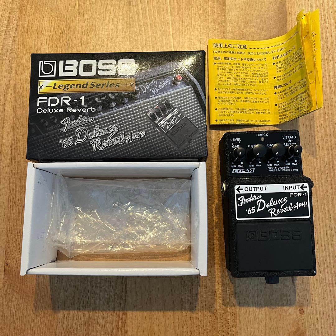 BOSS FDR-1 Deluxe Reverb エフェクター