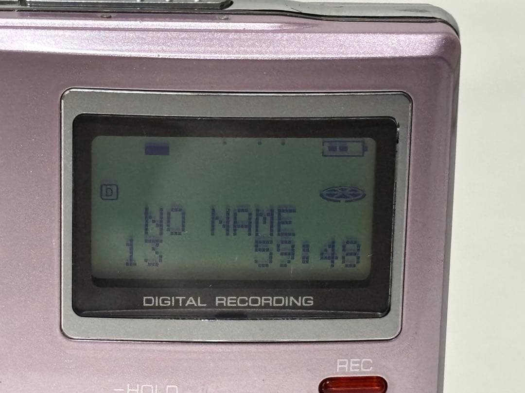 SHARP シャープ MD-DR7-P ポータブル MDレコーダー 動作品