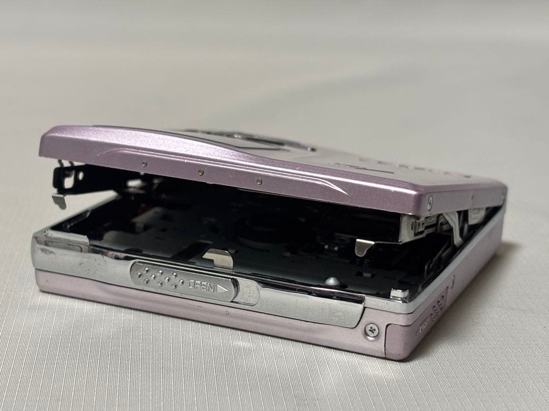 SHARP シャープ MD-DR7-P ポータブル MDレコーダー 動作品