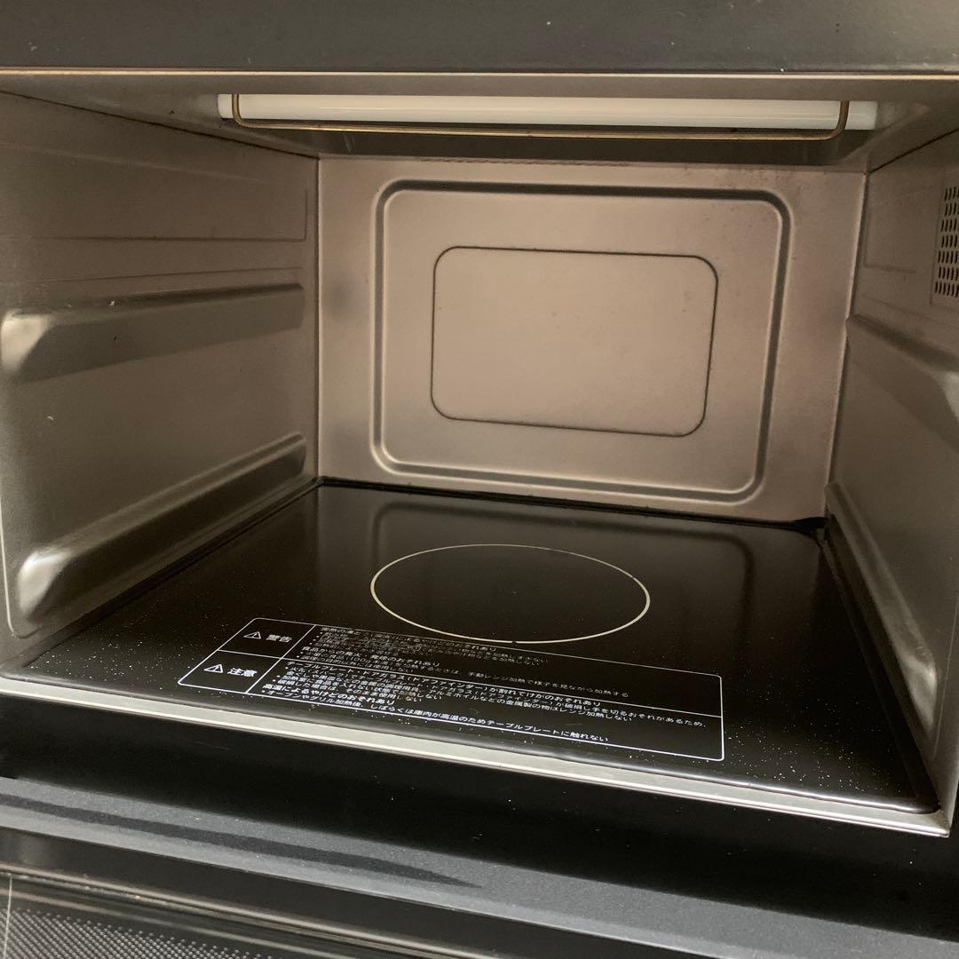 【ジャンク品】電子レンジ 日立 2022年製 オーブンレンジ 角皿 フラット庫内