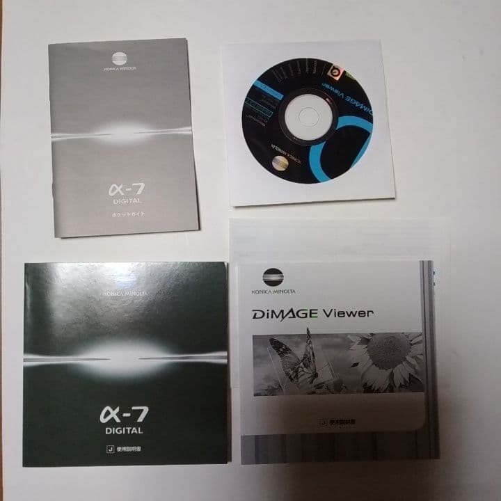デジタルカメラ　コニカミノルタ　α7 DIGITAL
