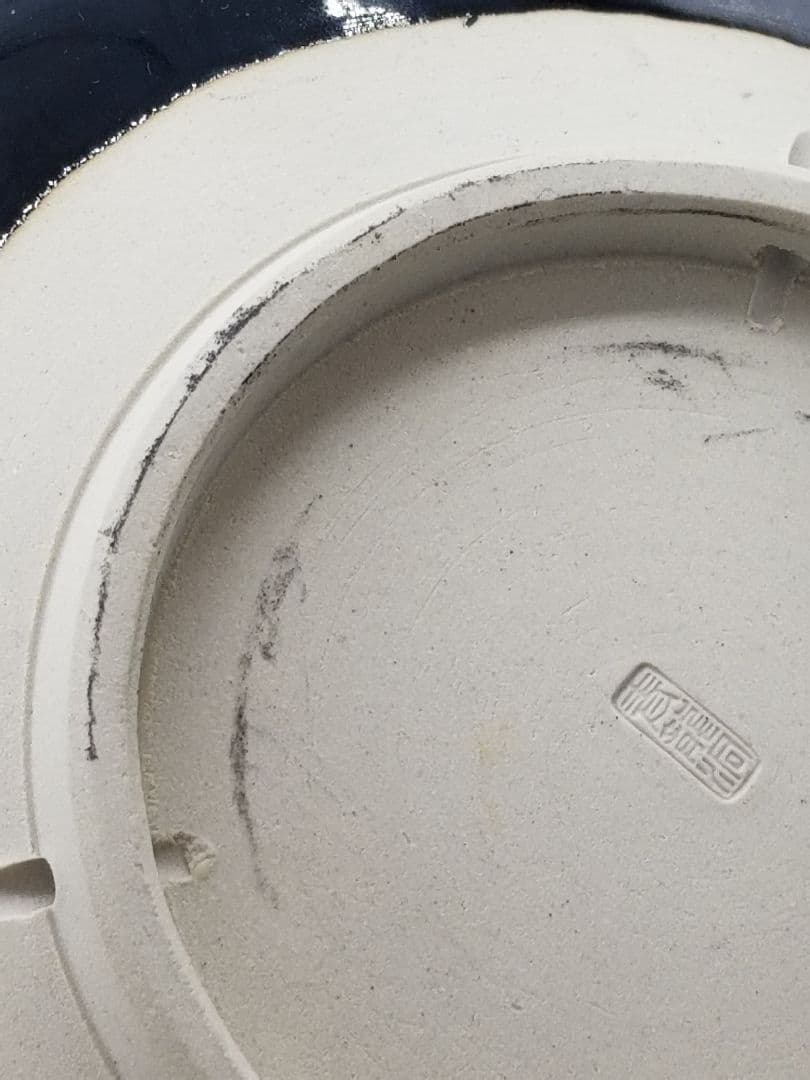 勝尾青龍洞　皿　信楽焼　魚絵