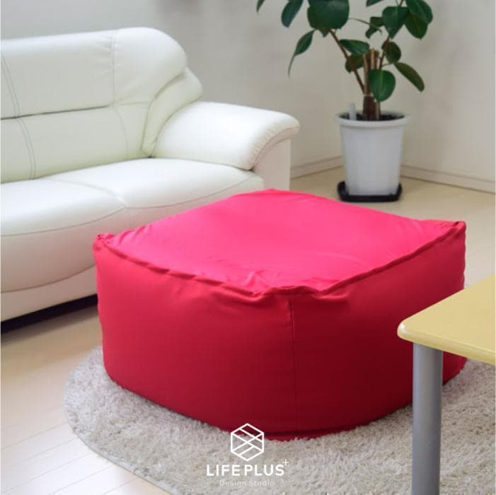 特大 人をだめにするソファ　ビーズクッション ソファ　レッド　未開封　洗濯可能