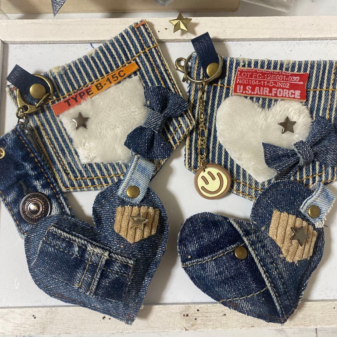 メグえもん★デニムリメイクチャーム