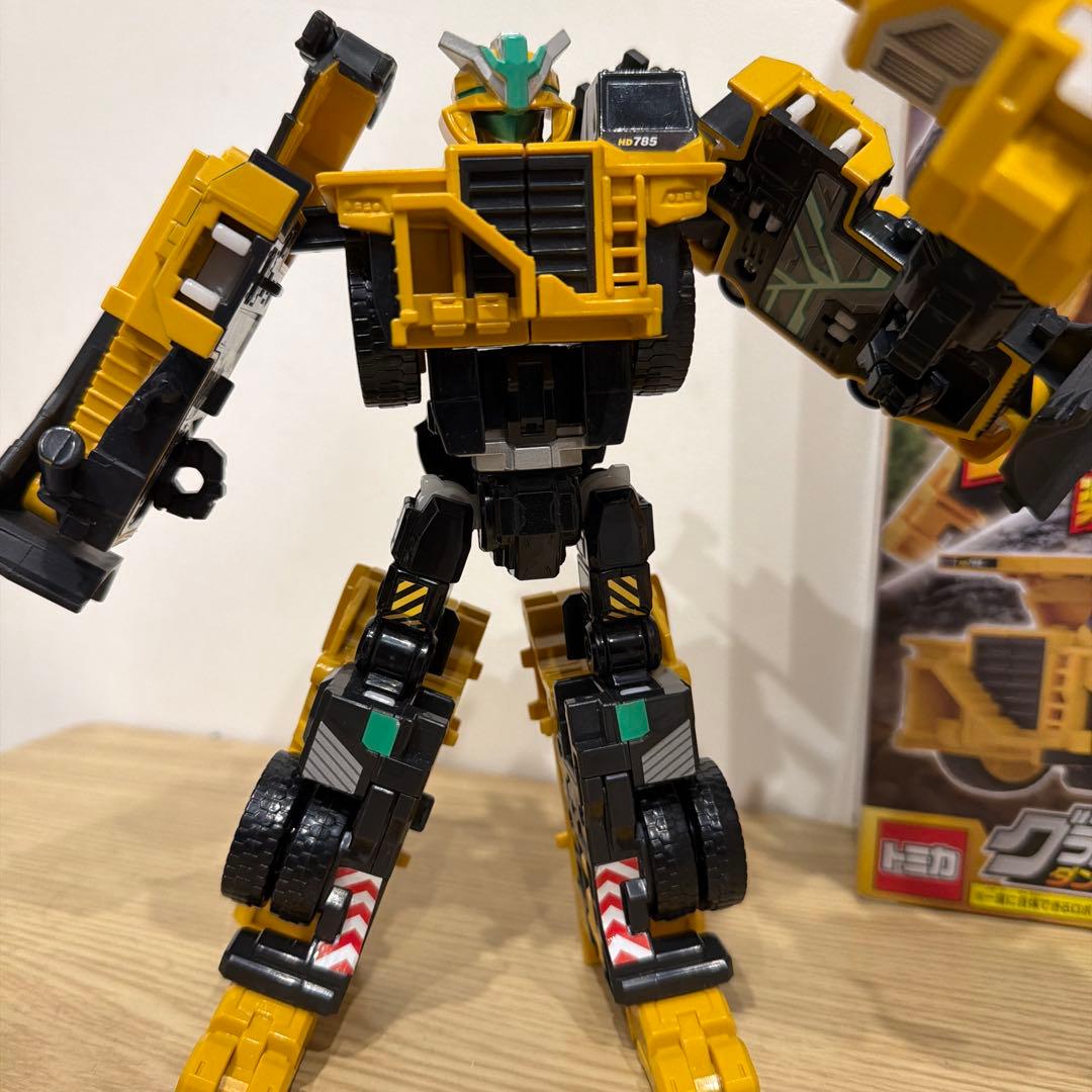 ジョブレイバーTJB06グランドビルドブレイバーダンプトラック＆ブルドーザーDX