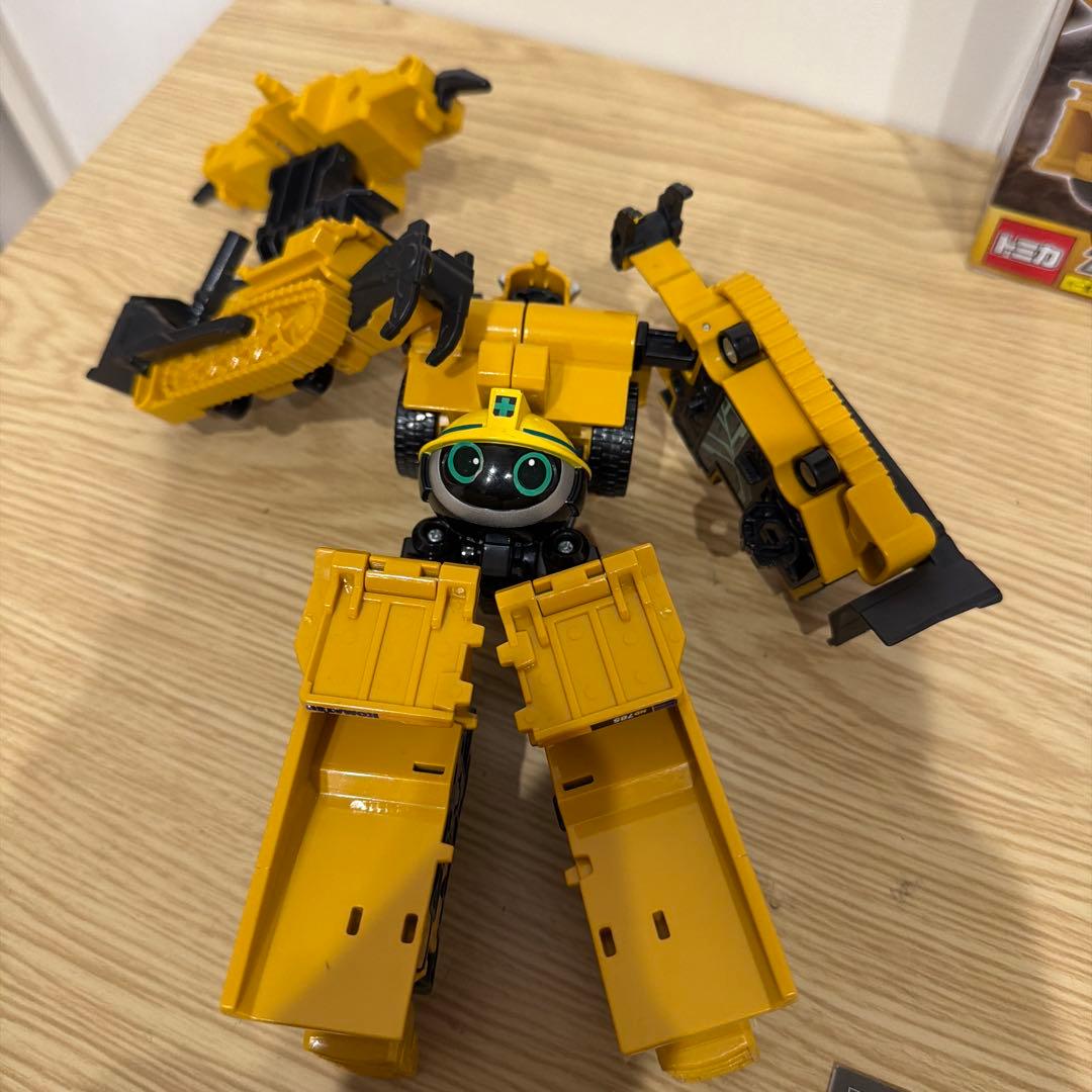 ジョブレイバーTJB06グランドビルドブレイバーダンプトラック＆ブルドーザーDX