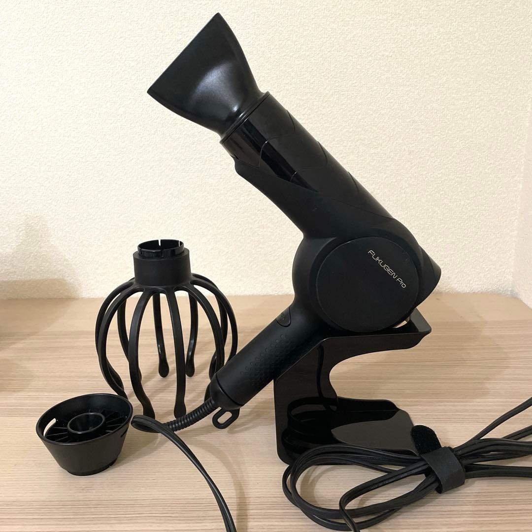 FUKUGEN Pro ヘアドライヤー ブラック スタンド付き