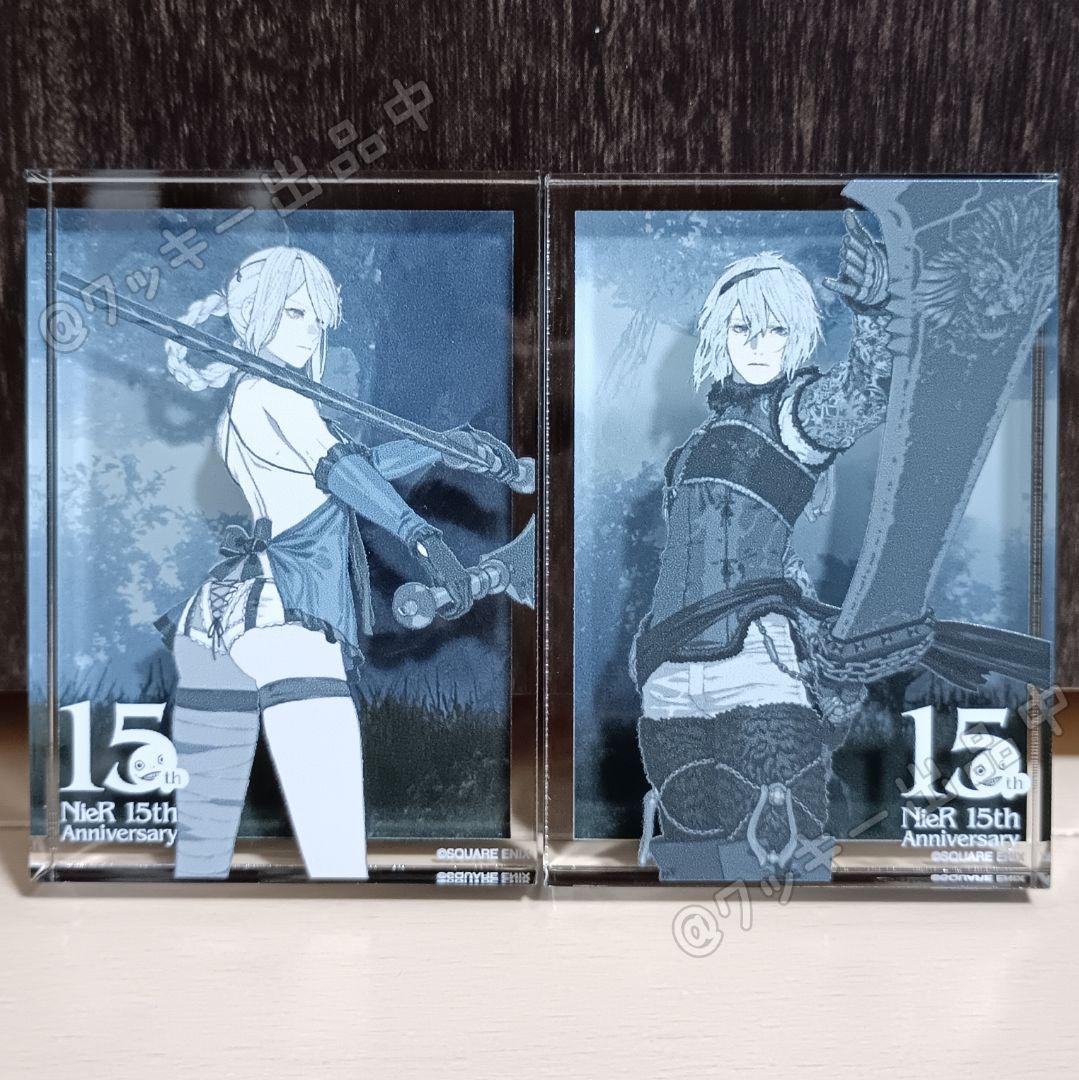 NieR ニーア カイネ トレーディングアクリルブロック ニーア展 消セナイ記録