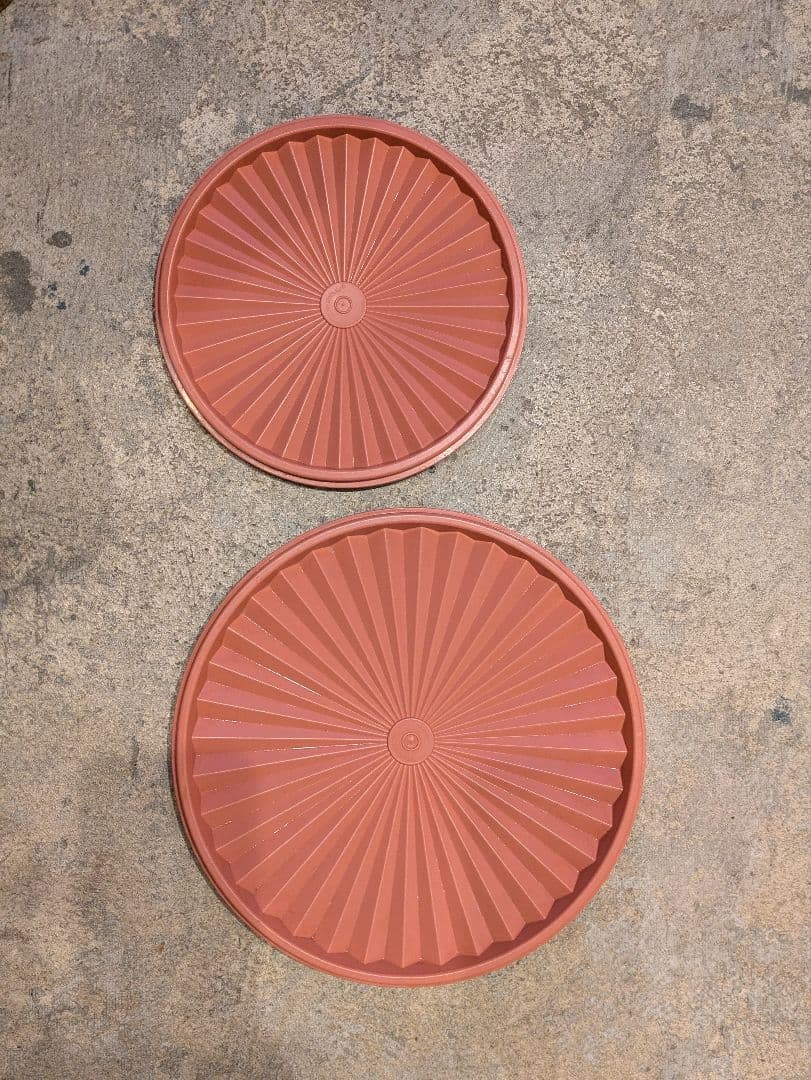 タッパーウェア Tupperware　マキシデコレーター　サーモンピンク セット