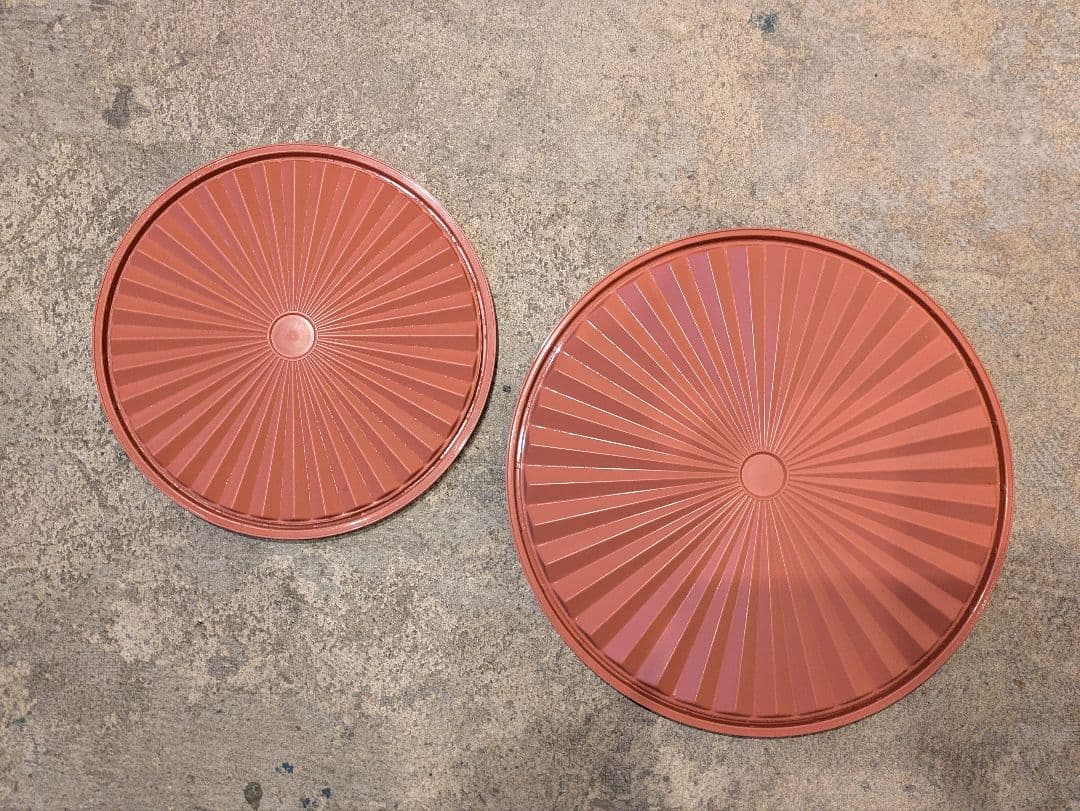 タッパーウェア Tupperware　マキシデコレーター　サーモンピンク セット