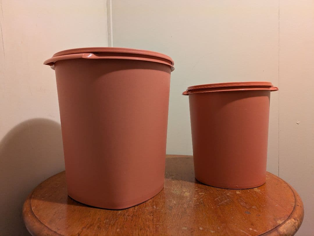 タッパーウェア Tupperware　マキシデコレーター　サーモンピンク セット