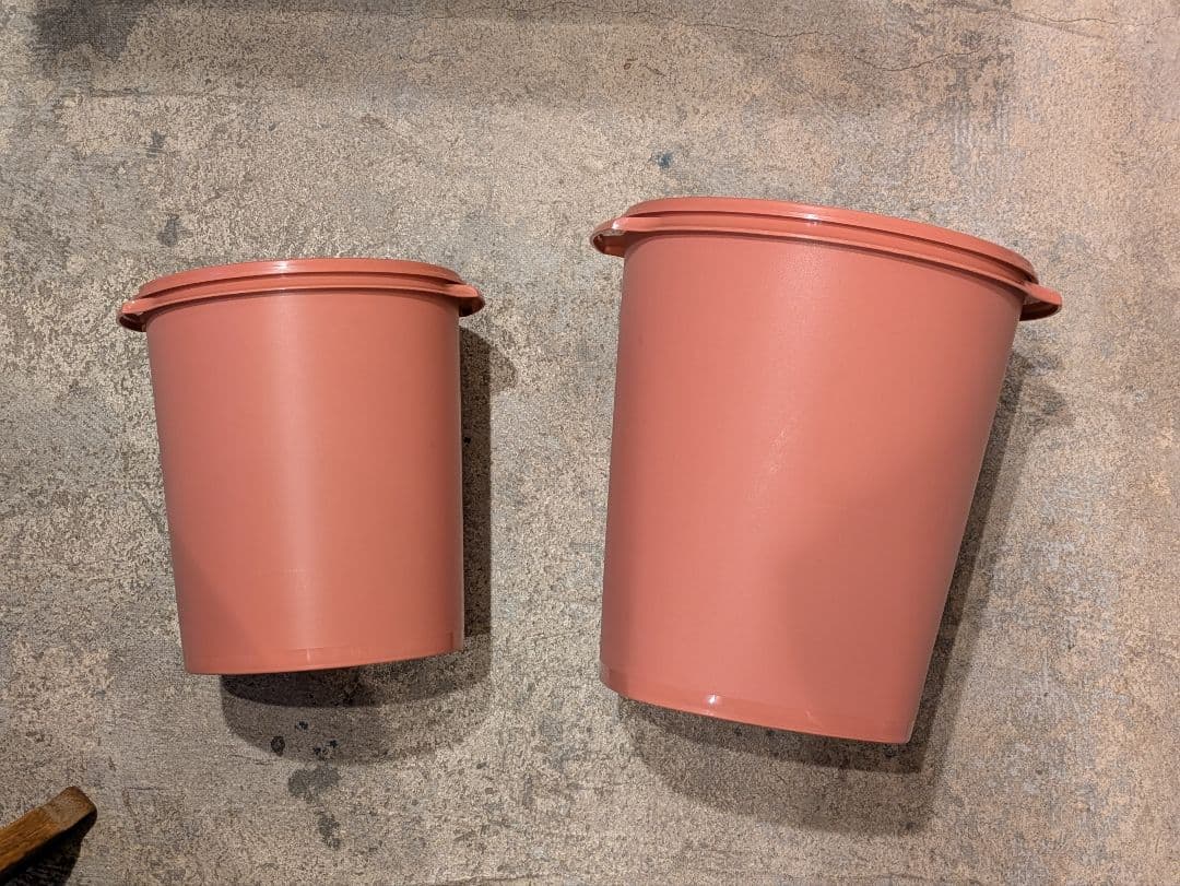 タッパーウェア Tupperware　マキシデコレーター　サーモンピンク セット