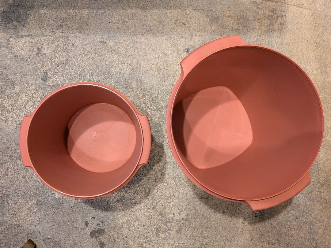 タッパーウェア Tupperware　マキシデコレーター　サーモンピンク セット