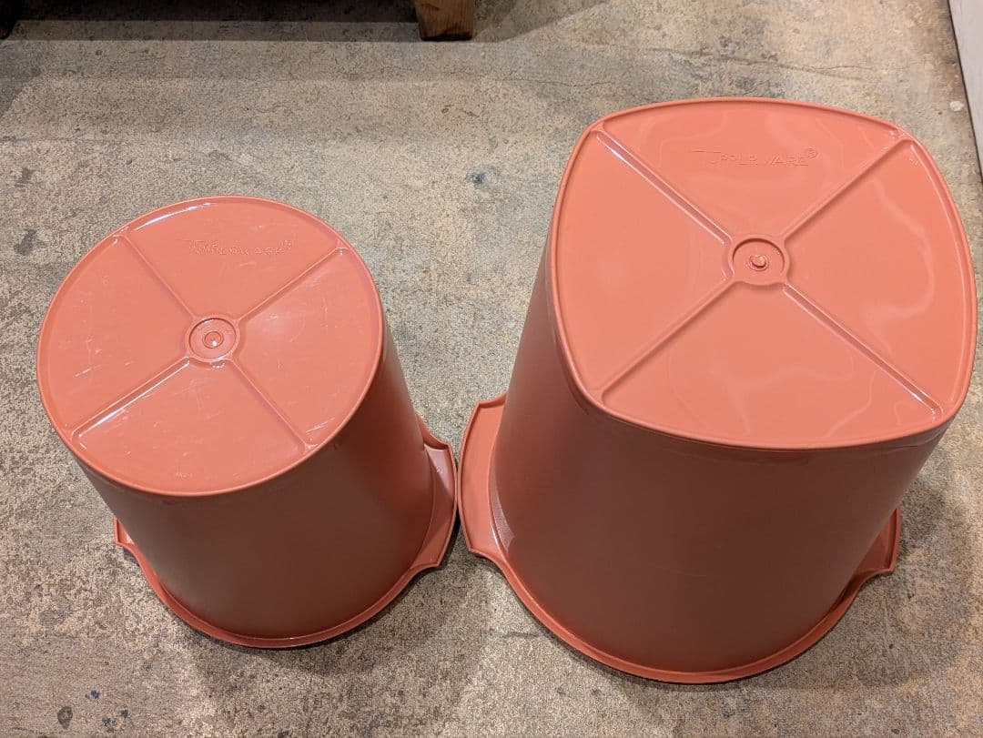 タッパーウェア Tupperware　マキシデコレーター　サーモンピンク セット