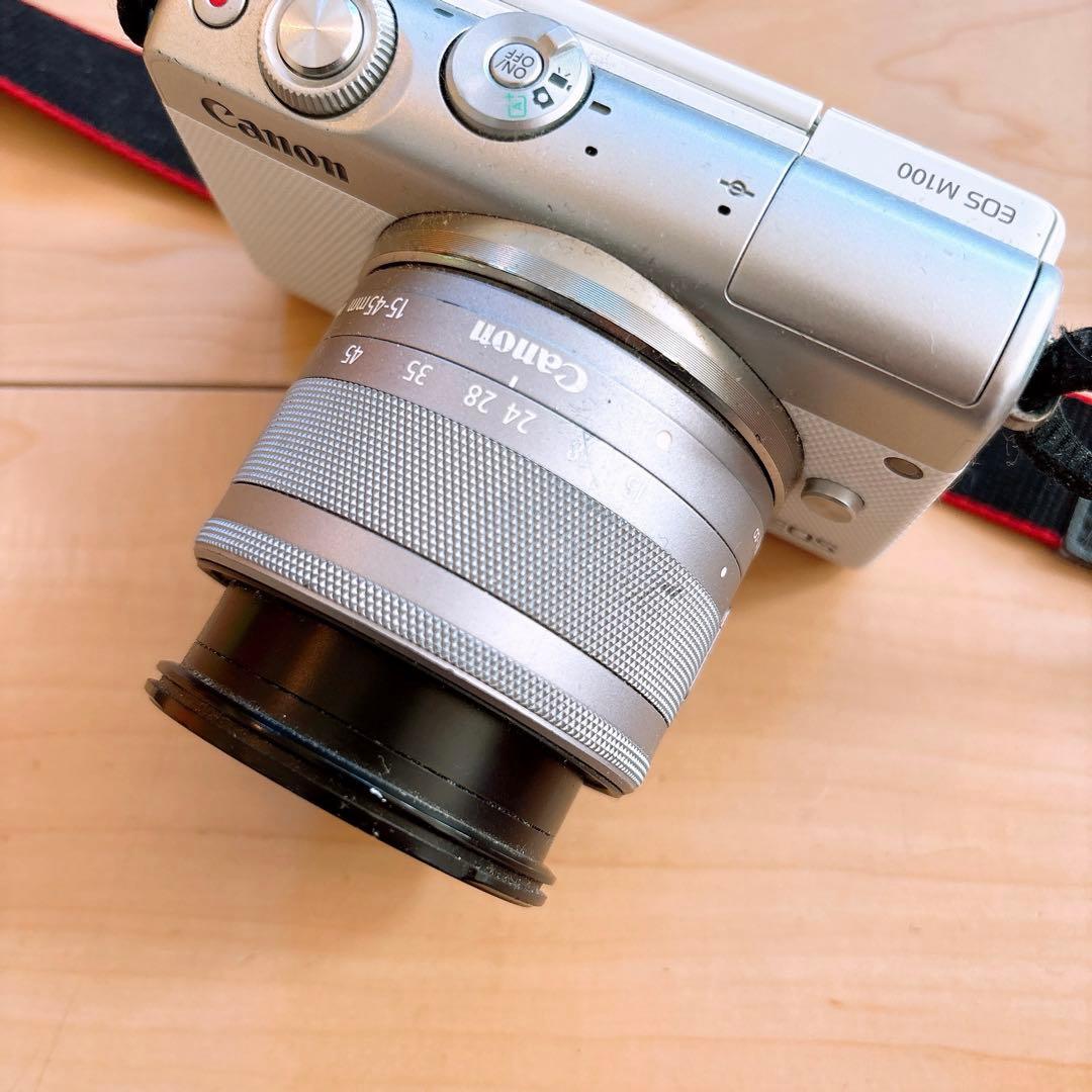 ミラーレス一眼 一眼レフカメラ Canon EOSM 100