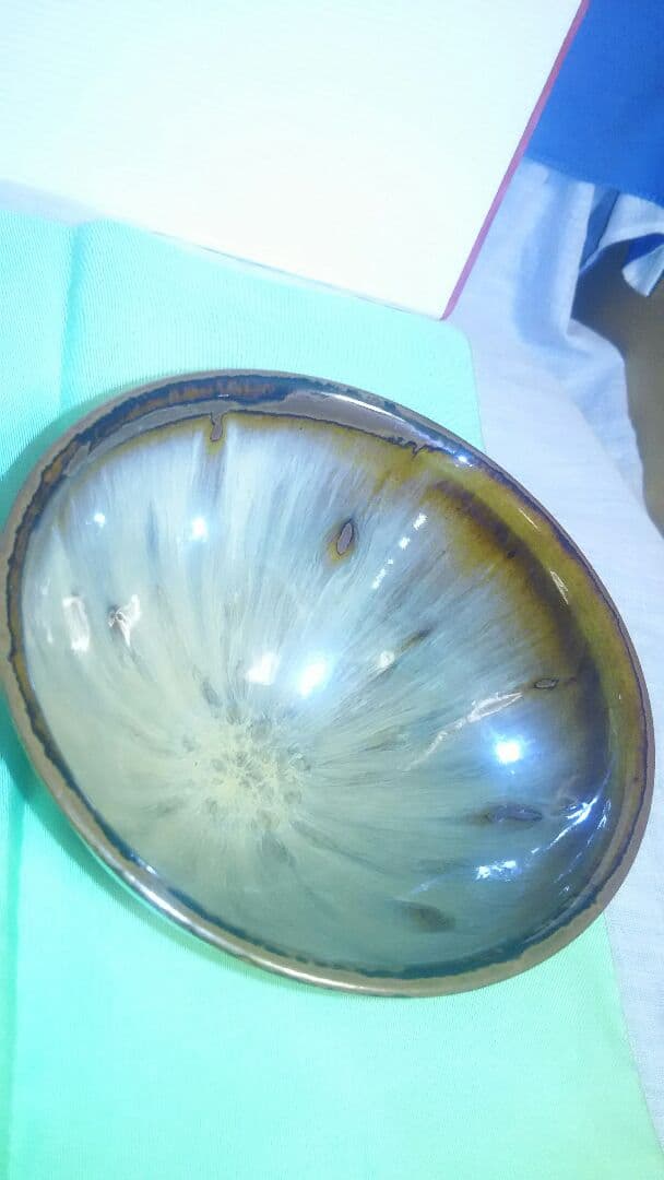 天目茶碗、高取八山作