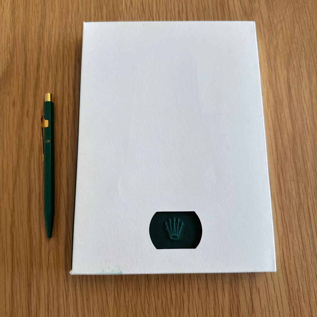 【非売品】ROLEX ノベルティ ボールペン＆ノートセット 未使用