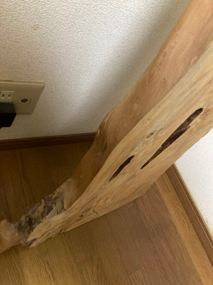 ケヤキの一枚板　ケヤキの天然無垢一枚板　自然乾燥材　DIY用