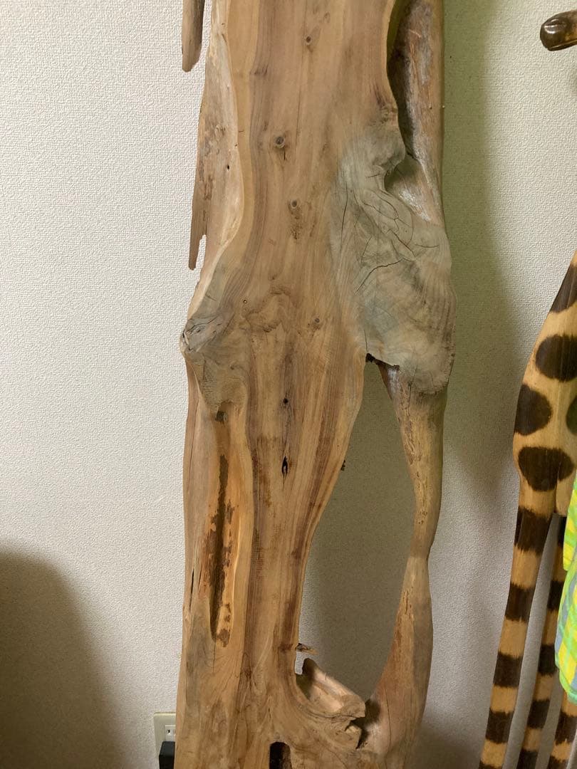 ケヤキの一枚板　ケヤキの天然無垢一枚板　自然乾燥材　DIY用