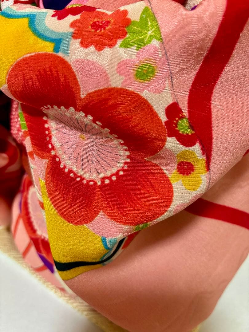 【うさぎの創作人形】耳長うさぎ　ちりめん細工　縮緬細工　うさぎの置物　和風うさぎ