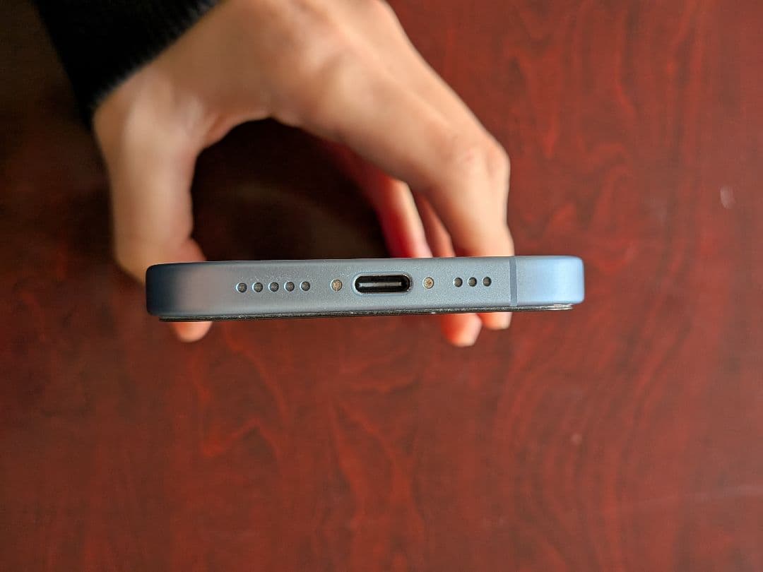 Apple iPhone17 256GB ミストブルー 本体 バッテリー100%