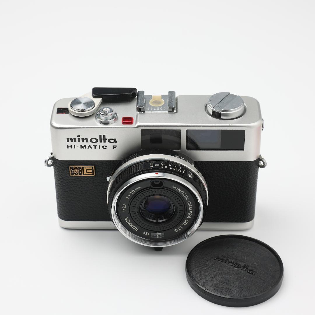 【整備済・美品】Minolta Hi-Matic F フィルムカメラ