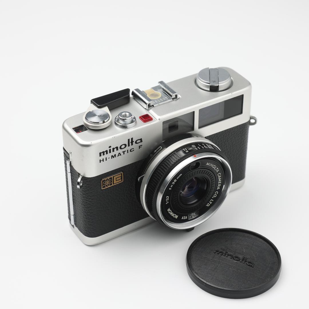 【整備済・美品】Minolta Hi-Matic F フィルムカメラ
