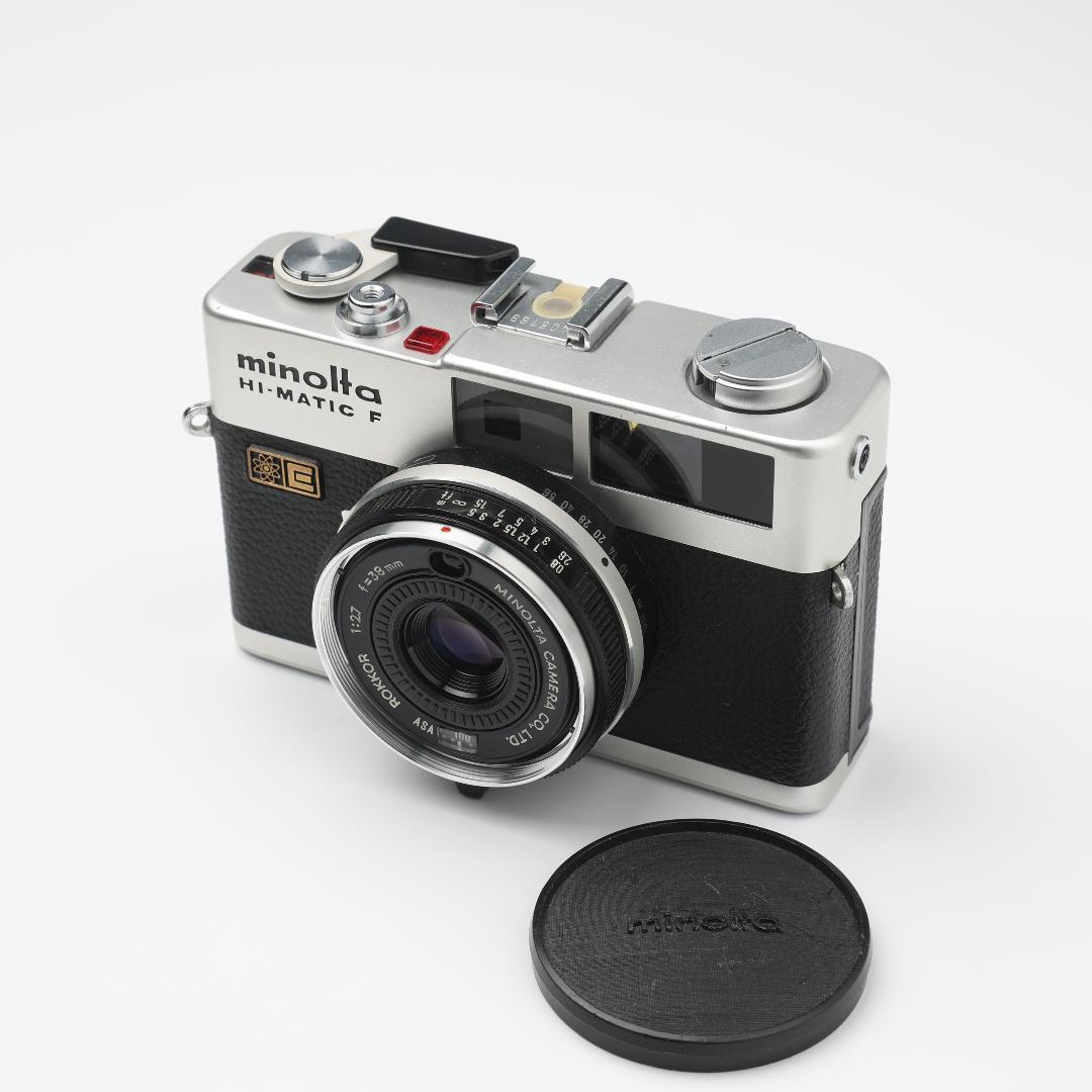 【整備済・美品】Minolta Hi-Matic F フィルムカメラ