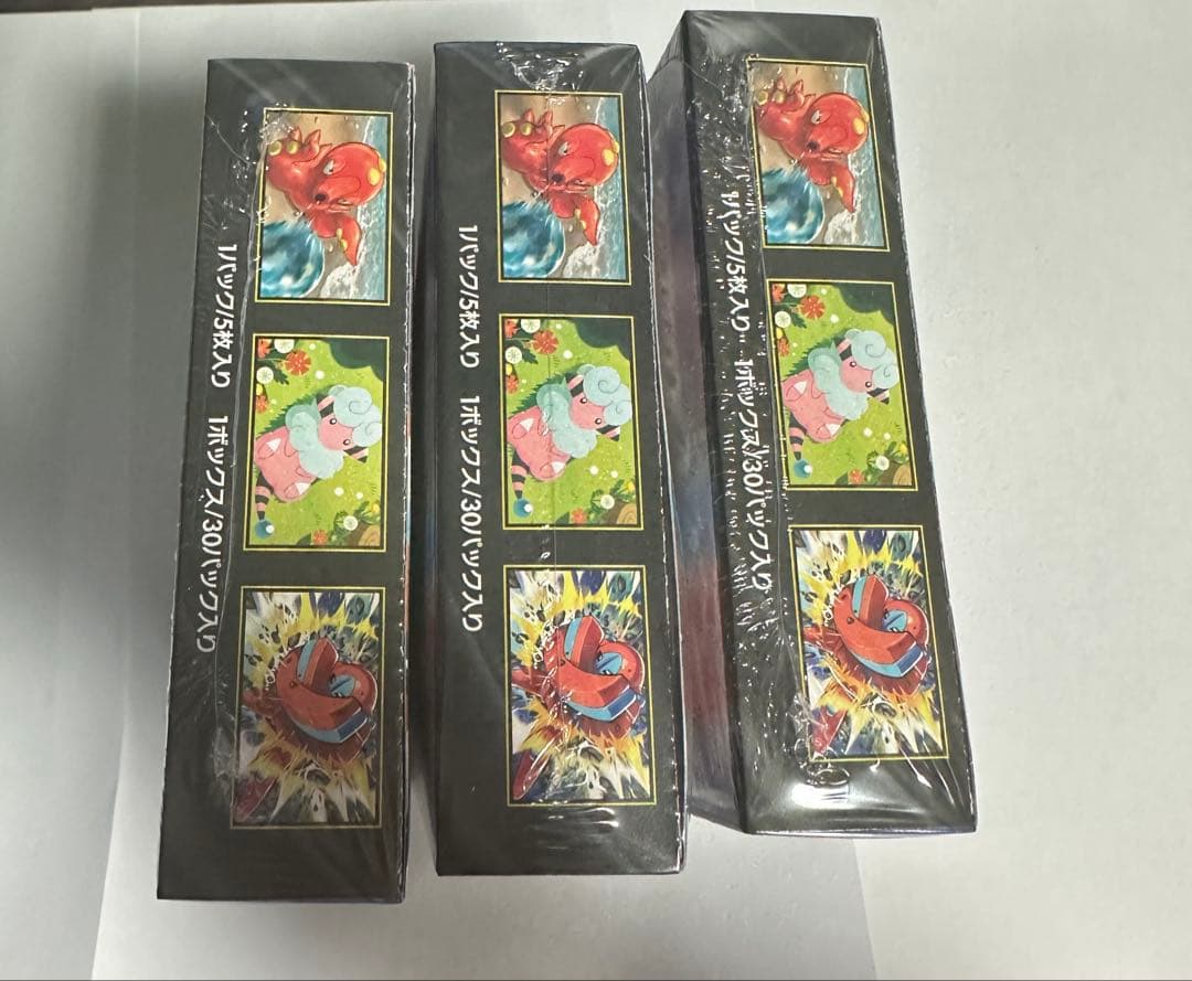 ポケモンカードゲーム　ニンジャスピナー　3box