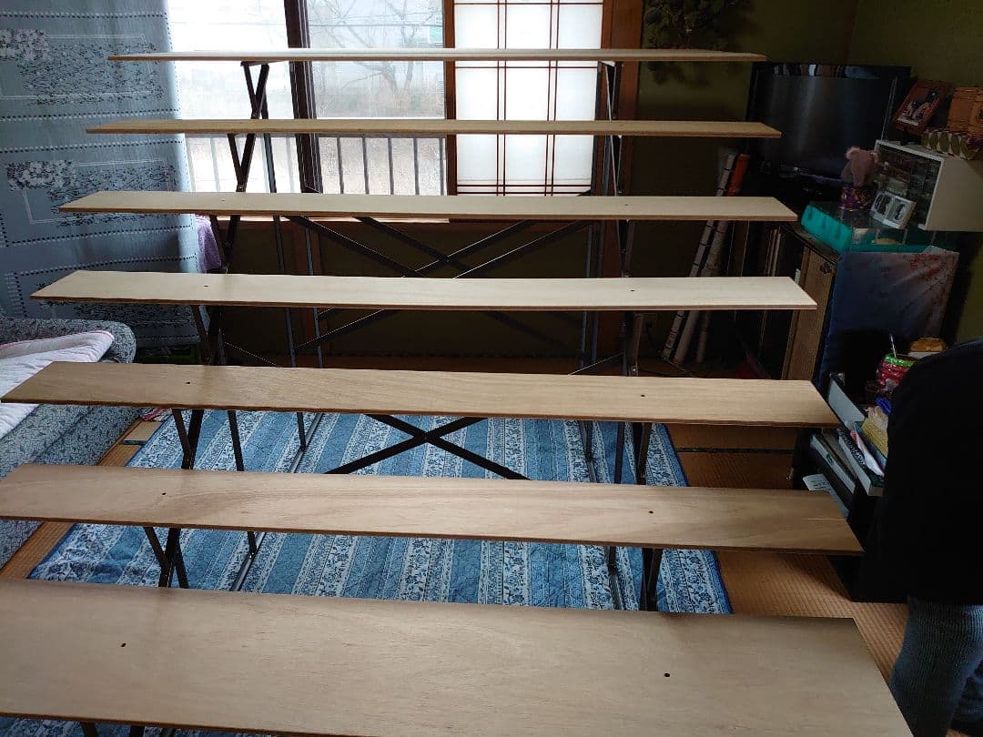 豪華！特大！雛人形 七段飾り 60号 幅190㎝×奥行210㎝