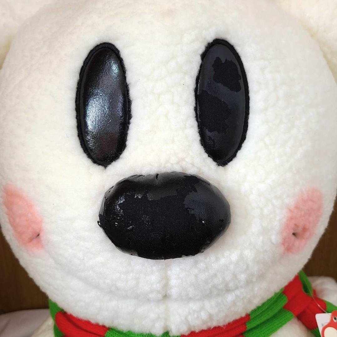 東京ディズニー★BIG!　ミッキースノー　雪だるまぬいぐるみ