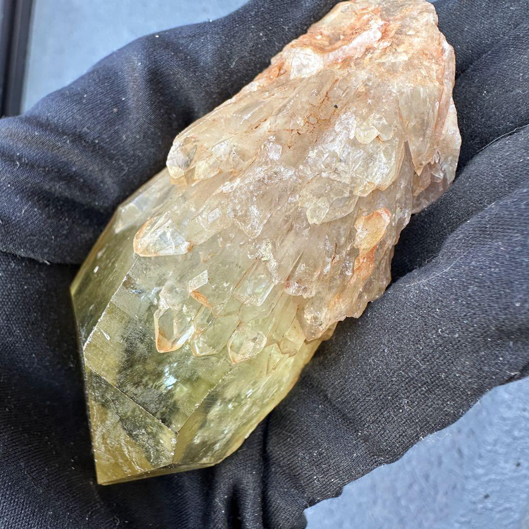 【金運】爆アレ❗️レインボー☆ファントム シトリン スピリットクォーツA1620