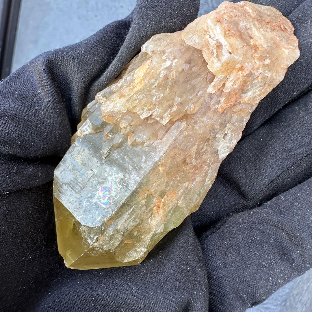 【金運】爆アレ❗️レインボー☆ファントム シトリン スピリットクォーツA1620