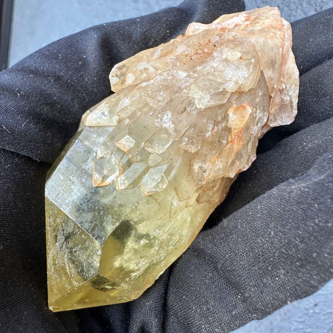 【金運】爆アレ❗️レインボー☆ファントム シトリン スピリットクォーツA1620